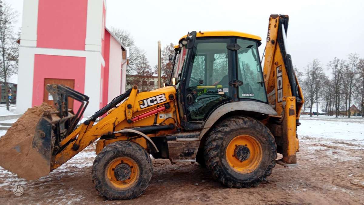 JCB 3cx, excavator loader