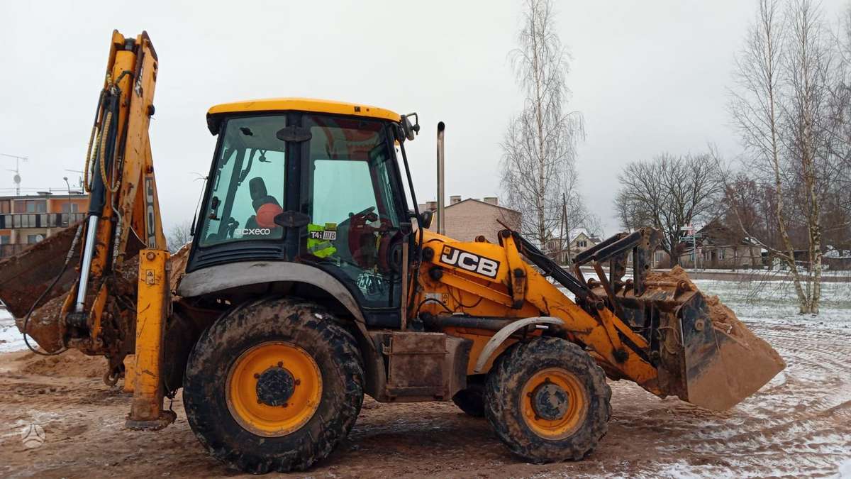 JCB 3cx, excavator loader