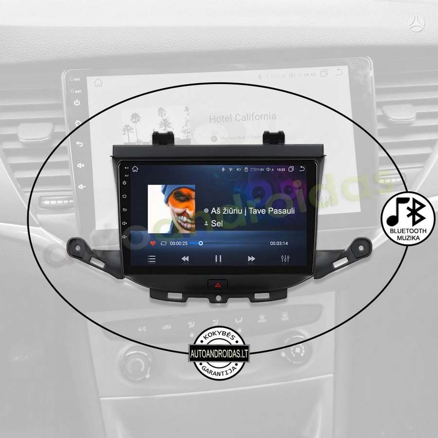 Opel OPEL ASTRA K 2015-20 Android multimedia Carplay AndroidAuto, multimedia and navigation