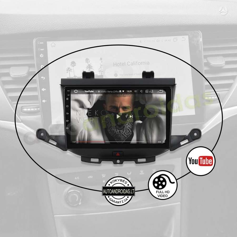 Opel OPEL ASTRA K 2015-20 Android multimedia Carplay AndroidAuto, multimedia and navigation
