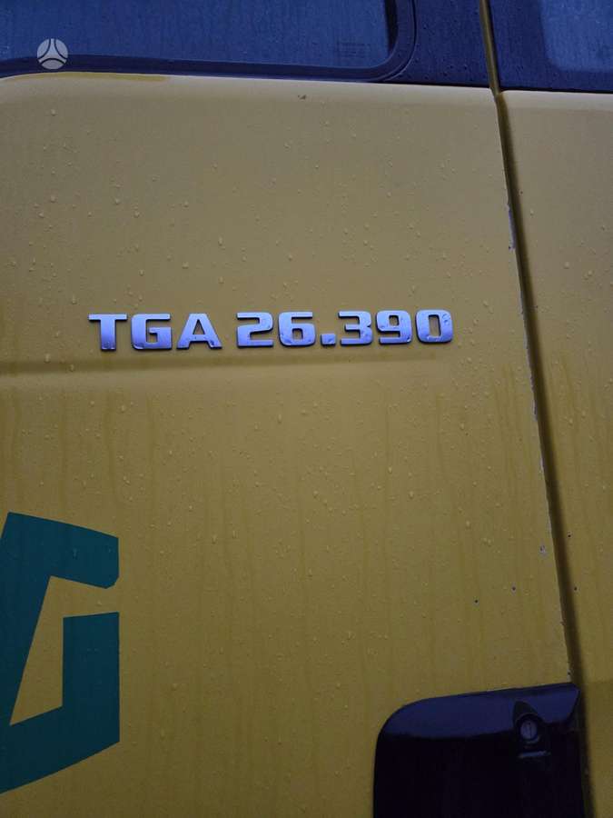 MAN TGA 26.390, sunkvežimiai