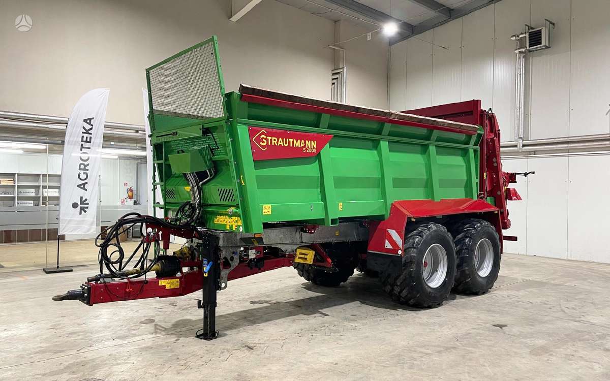 Strautmann VS 2005, manure shakers, compost shredders