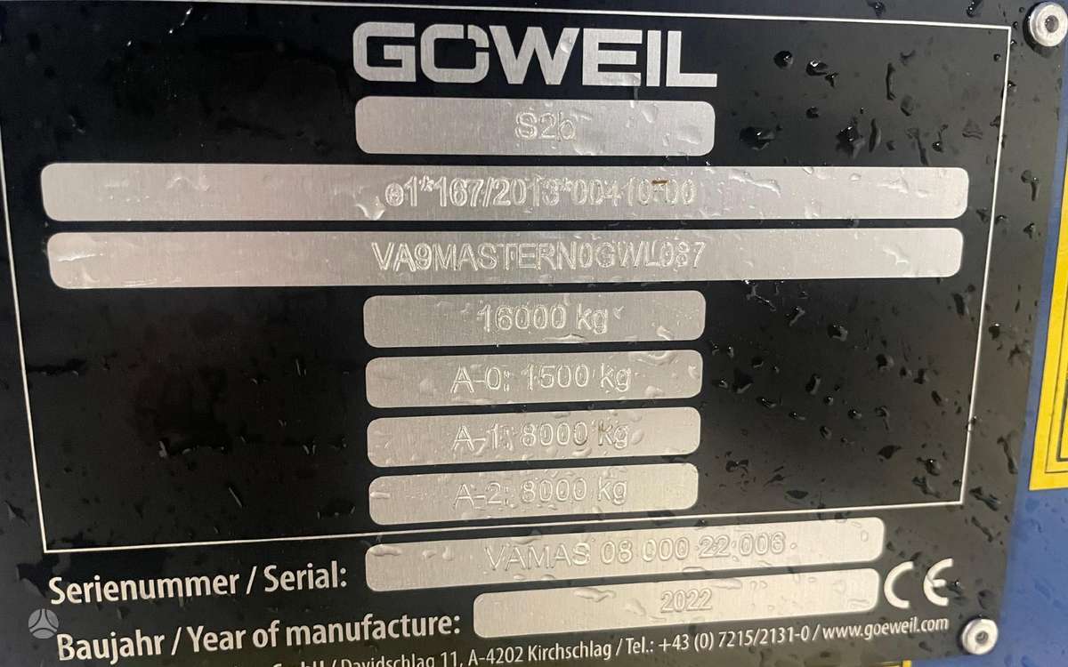 Goweil Vario-Master, balers