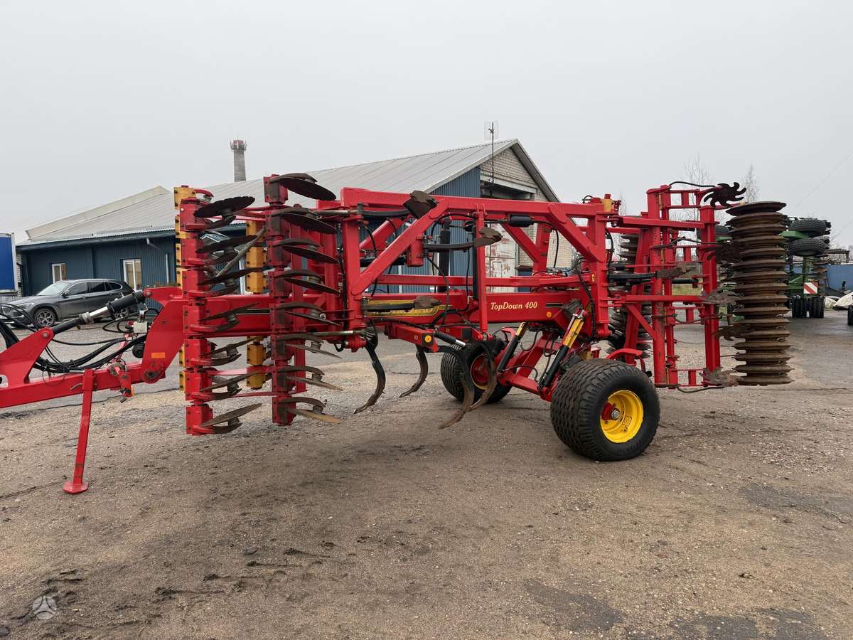 Vaderstad TopDown 400, скребки, скрубберы