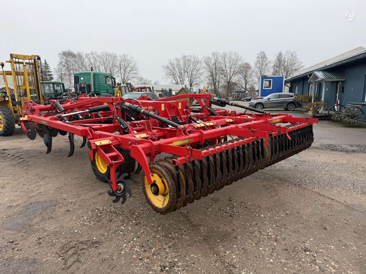 Vaderstad TopDown 400, скребки, скрубберы