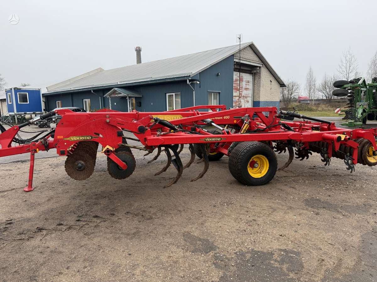 Vaderstad TopDown 400, скребки, скрубберы