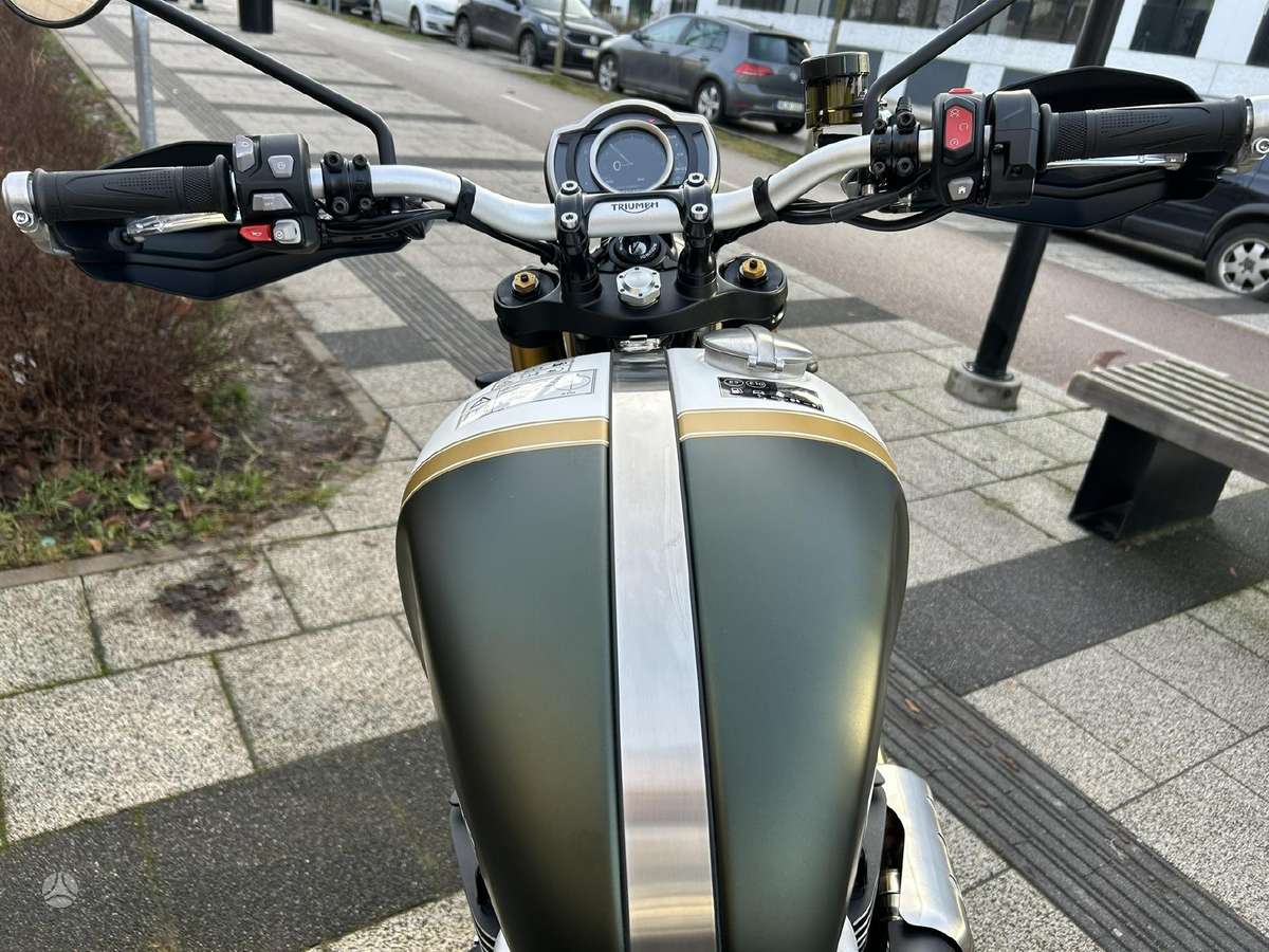 Triumph Scrambler 1200cc, street / classic