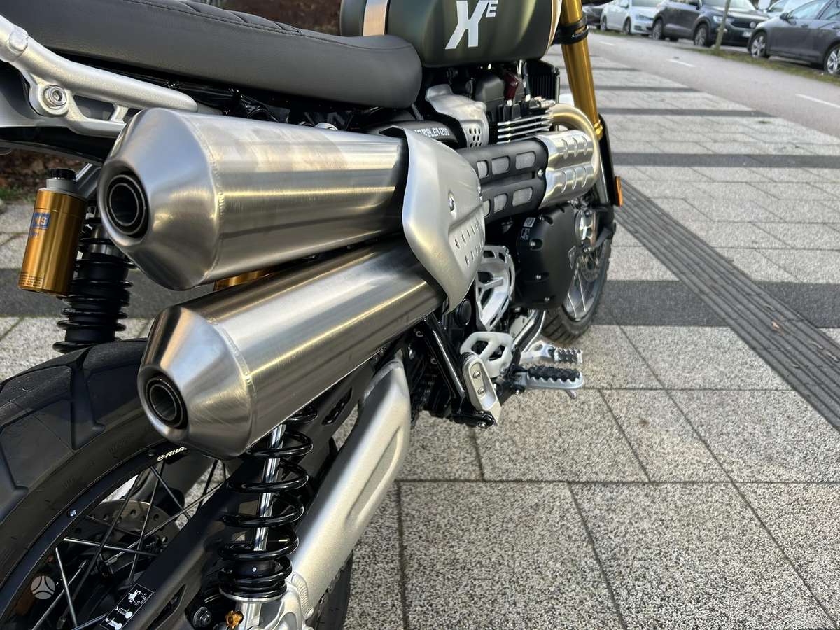 Triumph Scrambler 1200cc, street / classic