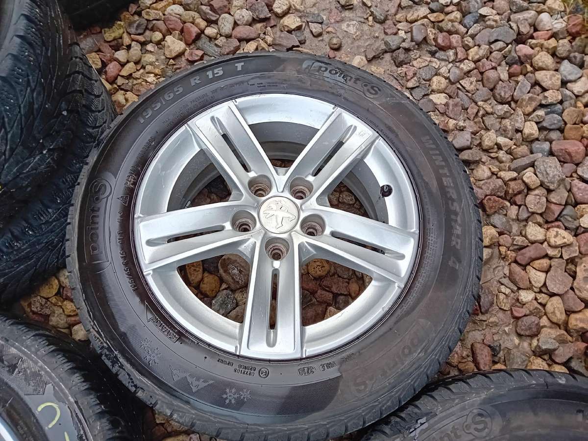 Peugeot, light alloy, R15