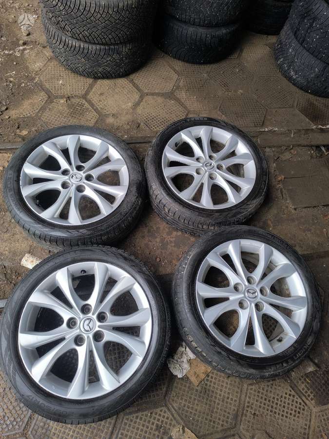 Mazda, легкосплавные , R17