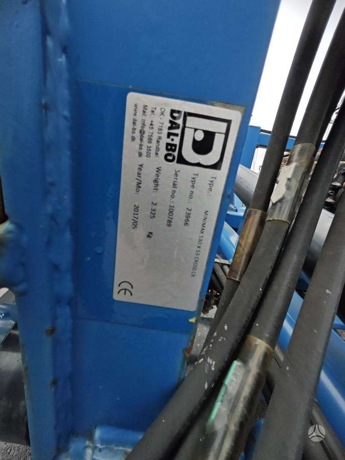 Dalbo MiniMax 530, compacting, leveling rollers