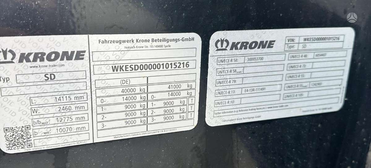 Krone ELTU50, container