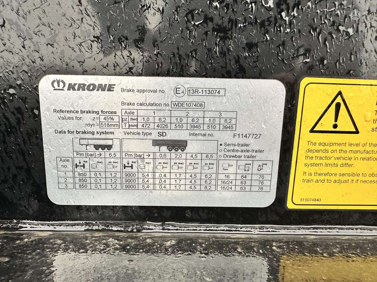 Krone EL20, контейнеровозы