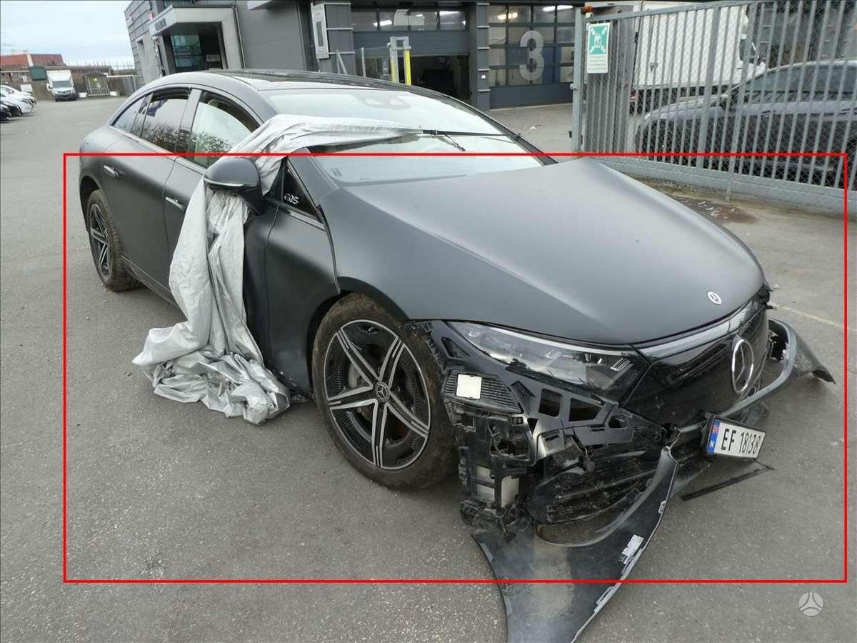Mercedes-Benz EQS Rida 52097 km engine code 780600 color 922 high tech silve