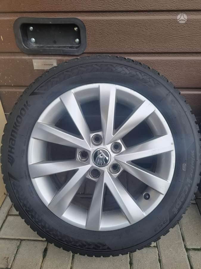 Skoda, light alloy, R16