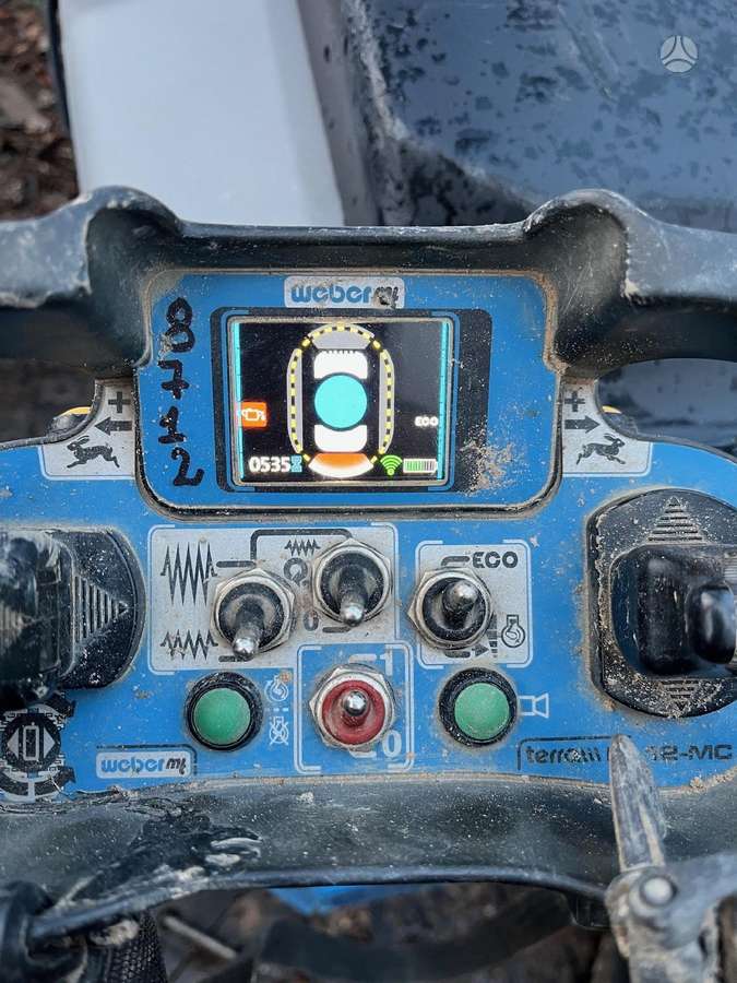 Weber Tranšėjinis volas MC85, вибромашины