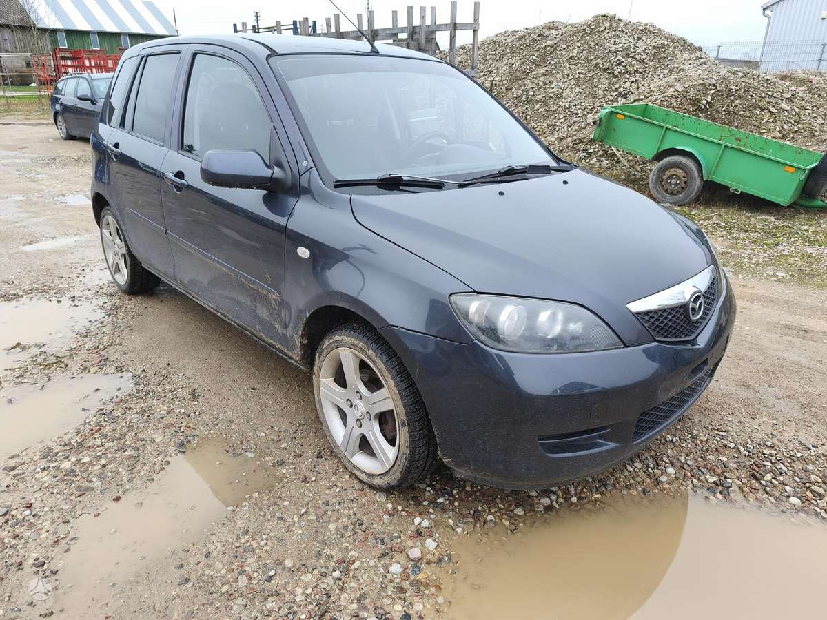 Mazda 2 по частям. Dirbame nuo 9h iki 18h