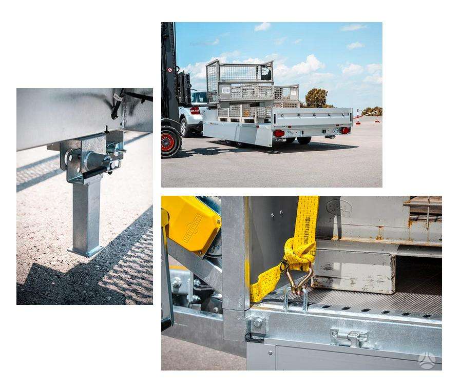Humbaur Universal 3500, passenger car trailers