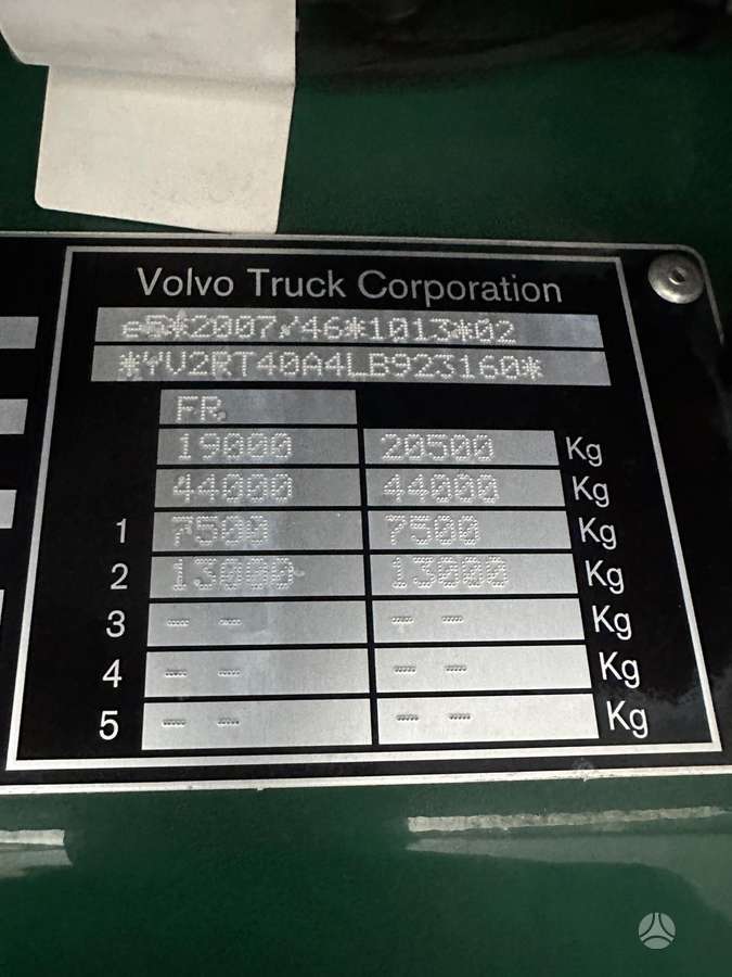 Volvo FH 500, single sleeper