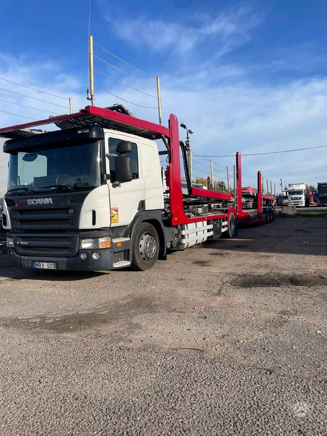 Scania P380, auto transporters