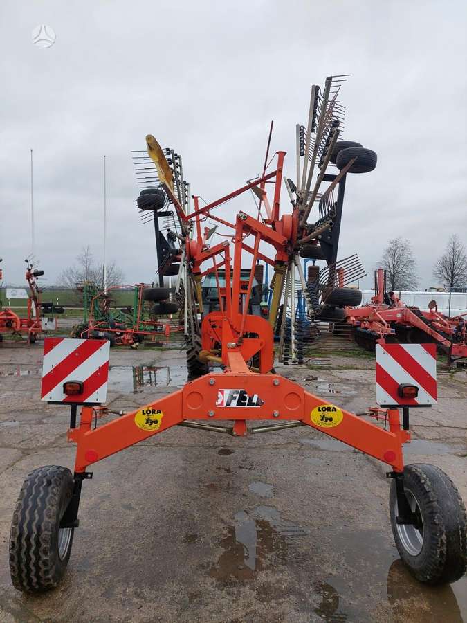 Fella TS 1602, grėbliai