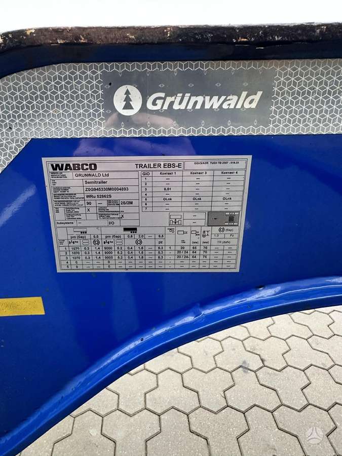 GRUNWALD GSC03, konteineru