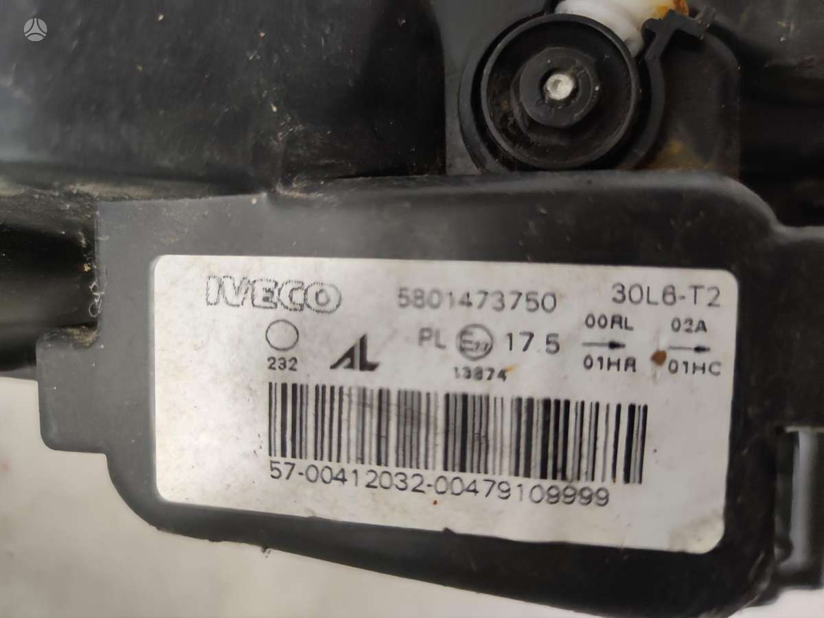 Iveco Daily, 05801473749 5801473750, lights