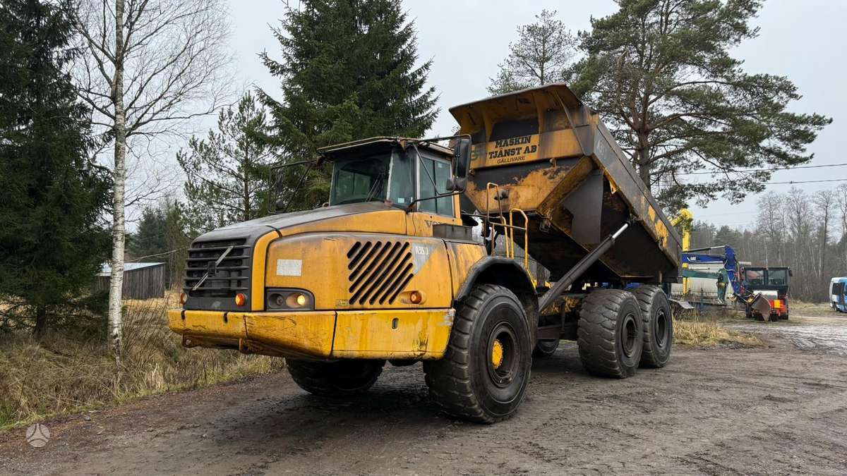 Volvo A35D, самосвалы