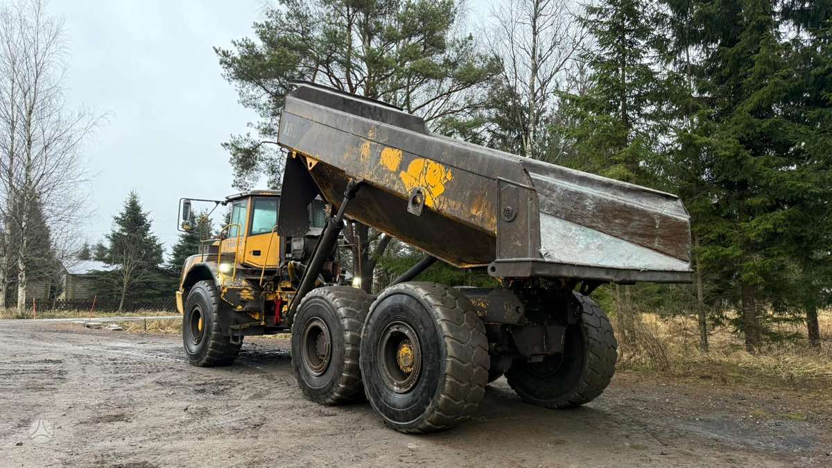 Volvo A35D, dumpers / tippers