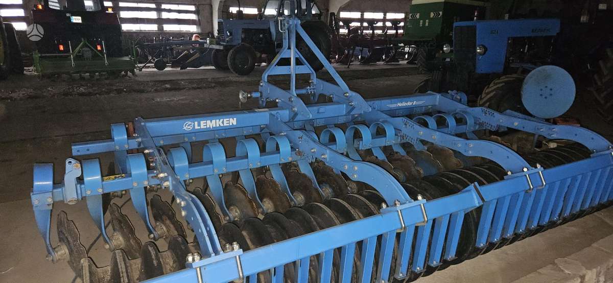 Lemken Heliodor 8/400, скребки, скрубберы