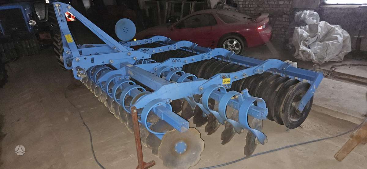 Lemken Heliodor 8/400, скребки, скрубберы