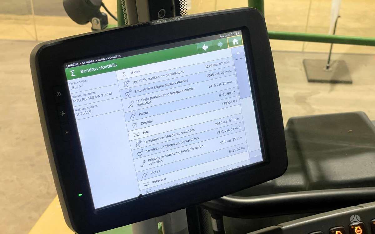 Krone BIG X 630, self-propelled mower conditioners