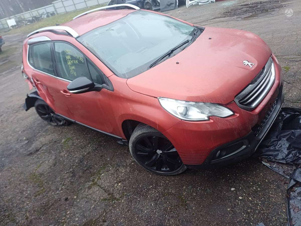 Peugeot 2008 по частям. Color code khk
