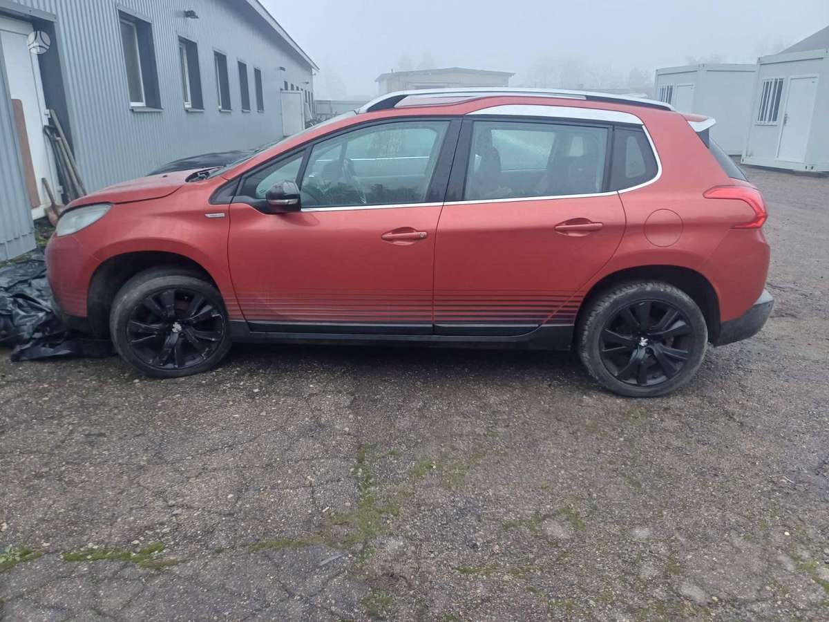 Peugeot 2008 по частям. Color code khk
