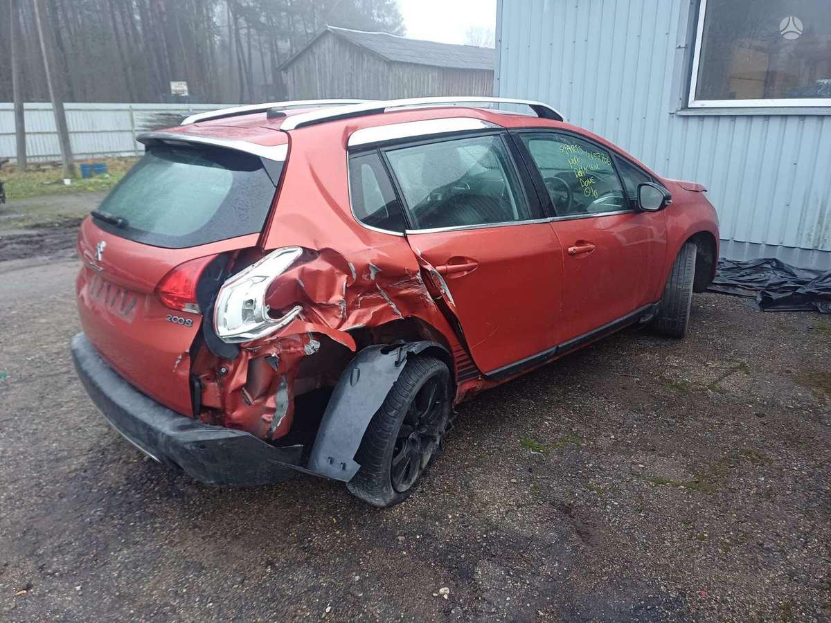 Peugeot 2008 по частям. Color code khk