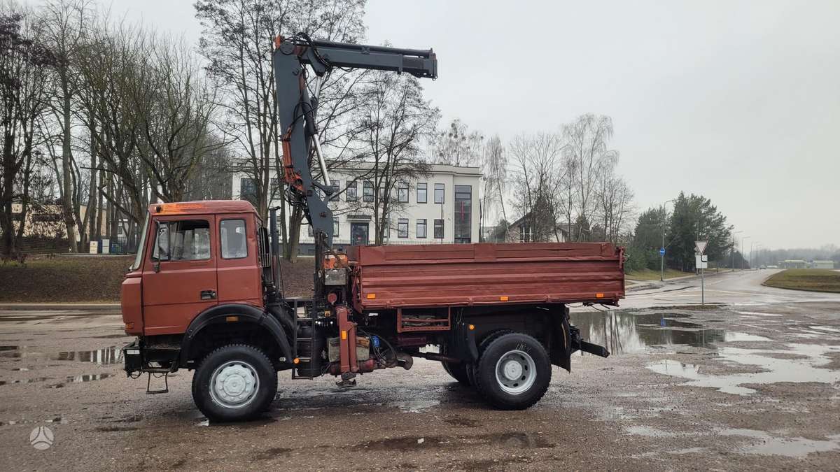 Iveco 170-25, dumpers with crane