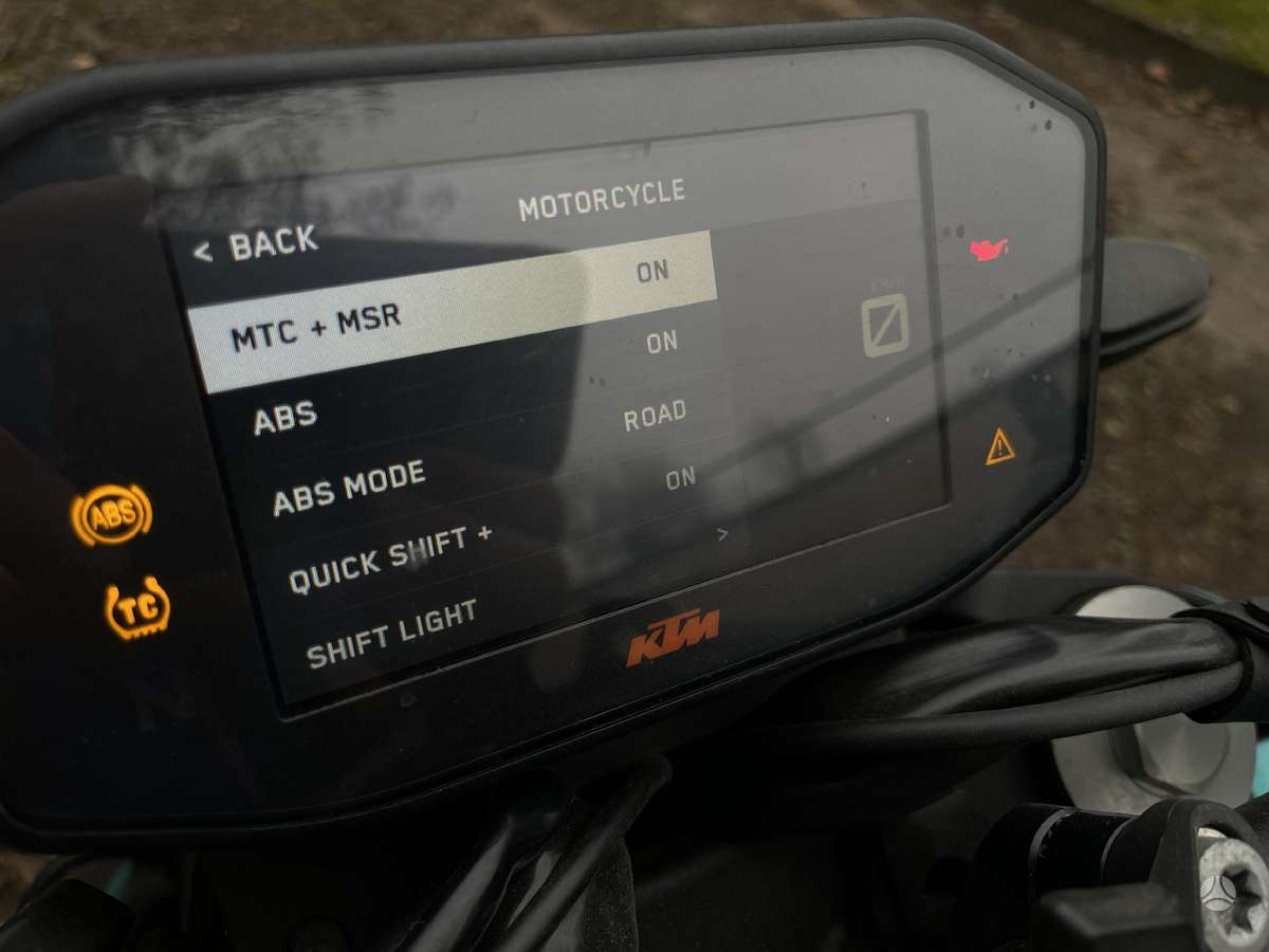 KTM Duke 799cc, street / classic