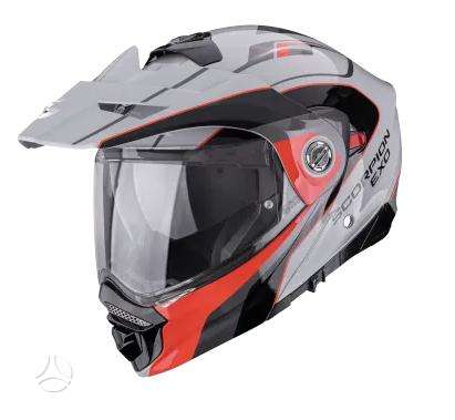 Scorpion ADX-2 grey moto šalmas, эндуро