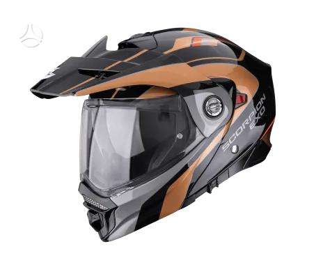 Scorpion ADX-2 white moto šalmas, enduro