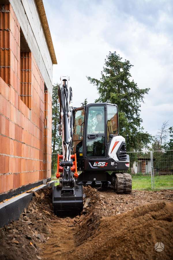 Bobcat E55z, mini excavator