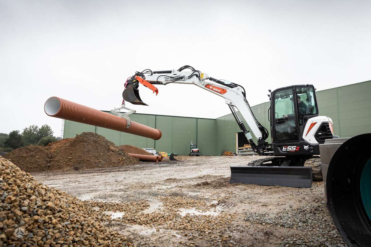 Bobcat E55z, мини-экскаваторы