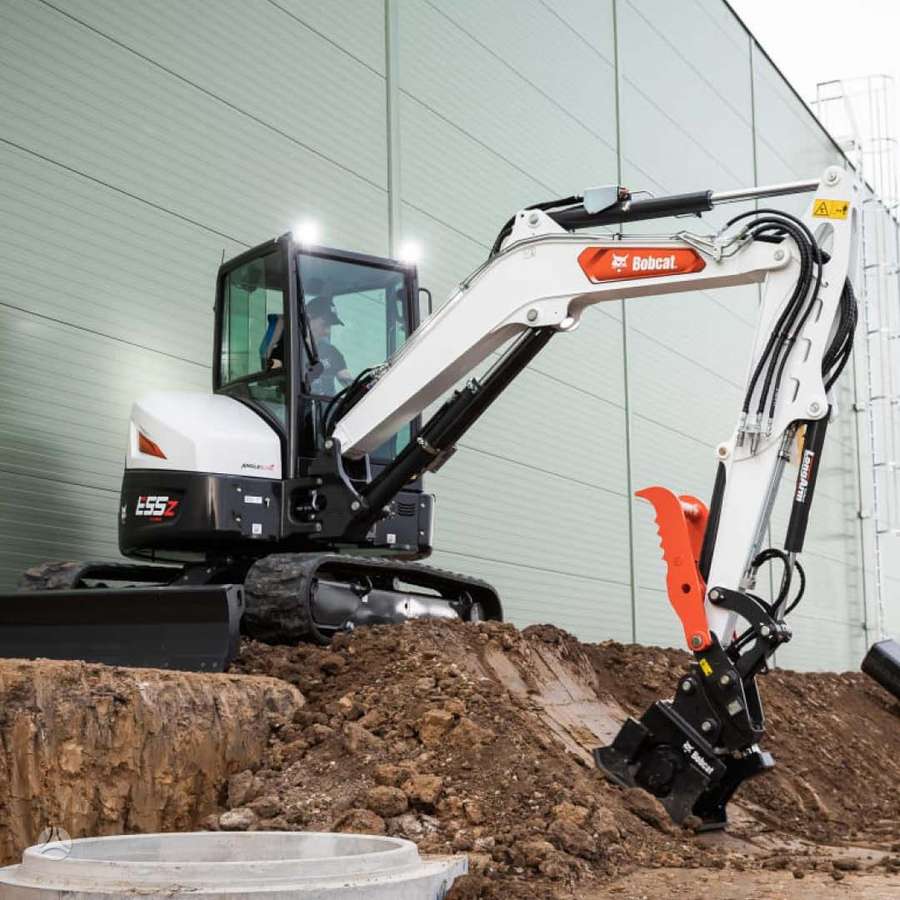 Bobcat E55z, mini ekskavatori