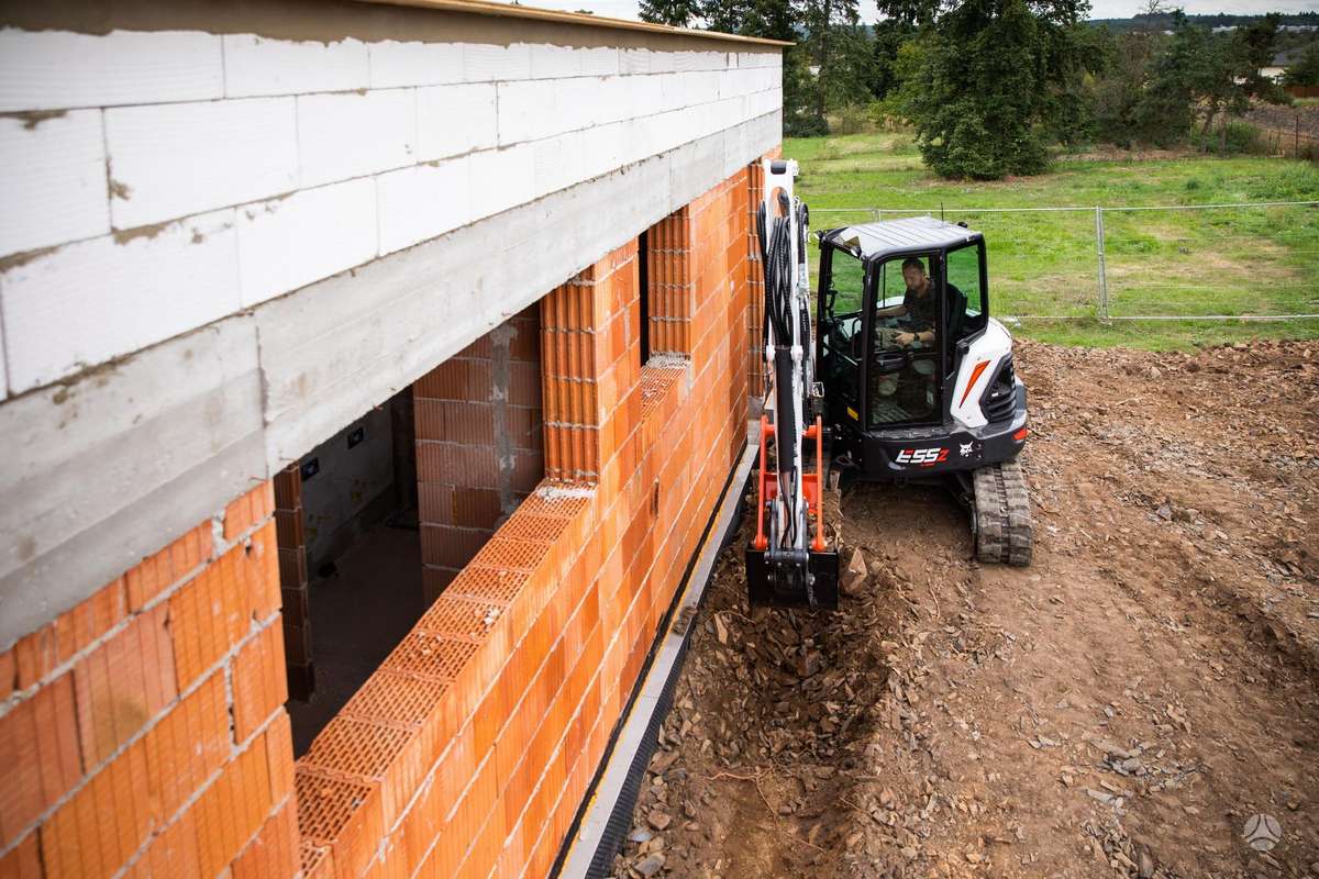 Bobcat E55z, мини-экскаваторы
