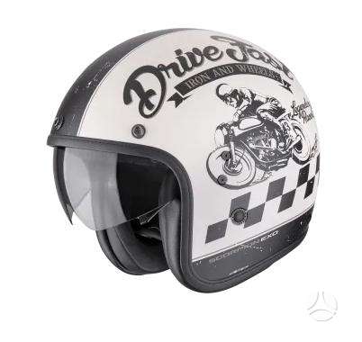 Scorpion BELFAST CARBON EVO moto šalmas, open-face