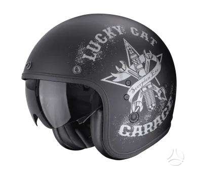 Scorpion BELFAST CARBON EVO moto šalmas, open-face