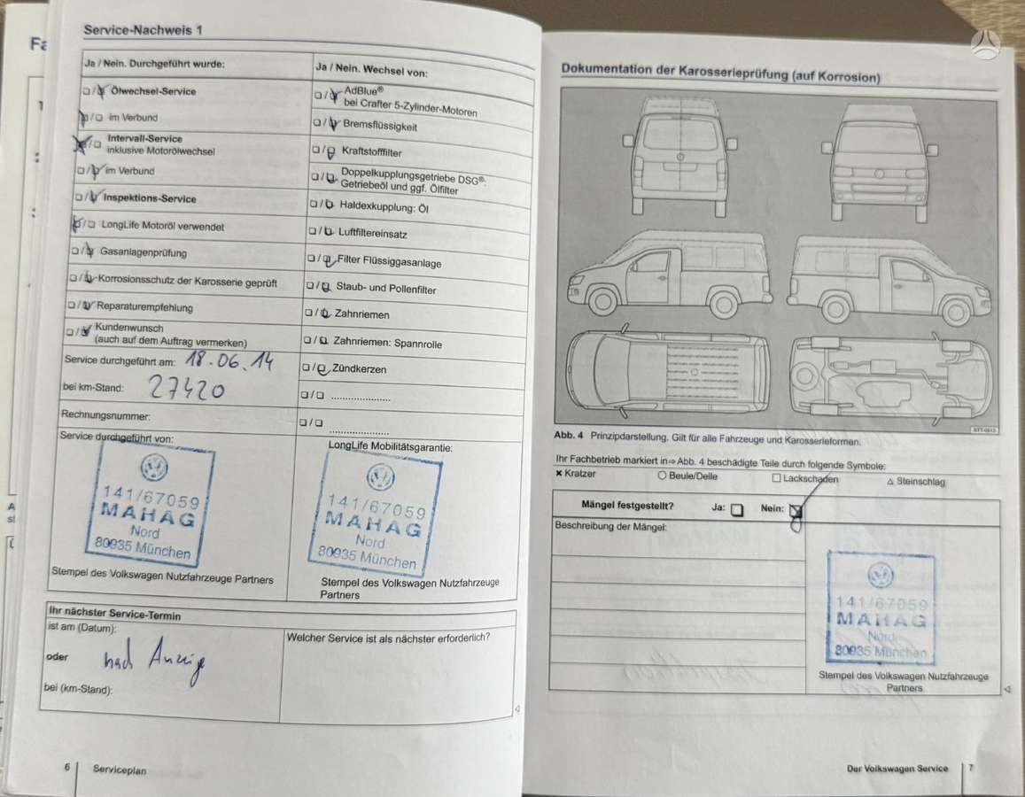 Volkswagen Multivan, 2.0 l., Минивэн