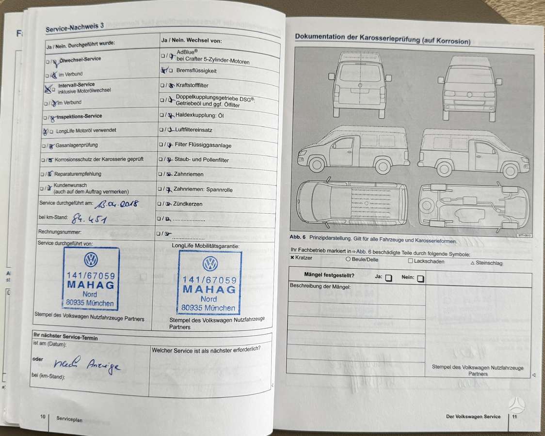 Volkswagen Multivan, 2.0 l., Минивэн