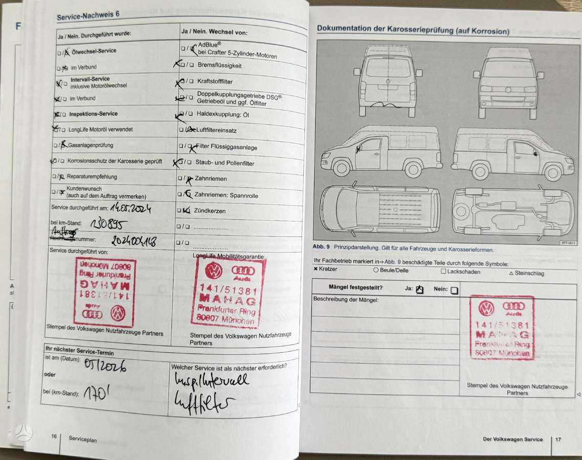 Volkswagen Multivan, 2.0 l., Минивэн