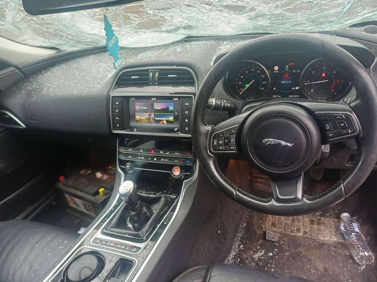 Jaguar XE for parts. Color code lkt storm grey