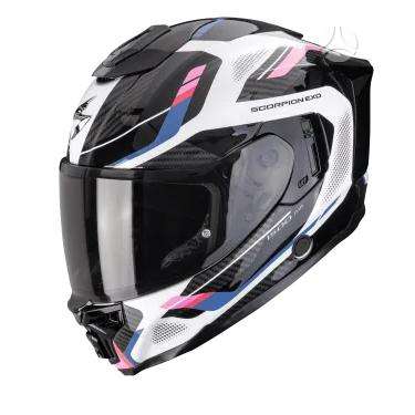 Scorpion EXO-1500 air white moto ša, интеграл